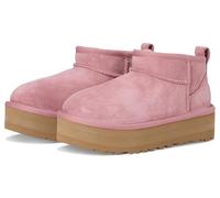 UGG K Classic Ultra Mini Botas de moda con plataforma para niña, Rosa (Pink Dawn), 4 Big Kid