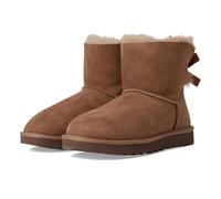 UGG Bota Mini Bailey Bow II para mujer, Roble rocoso, 38 EU