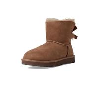 UGG Bota Mini Bailey Bow II para mujer, Roble rocoso, 40 EU