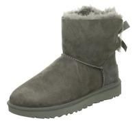 UGG Mini Bailey Bow Li, Botas Mujer, Gris, 39 EU