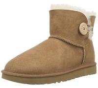 UGG Mini Bailey Button II, Botas,para MujerMarrón (Chestnut), 36 EU
