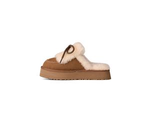 UGG Pantoletas DISQUETTE HERITAGE camel | 36