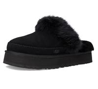 UGG Pantuflas Chalet Disquette para mujer, Negro, 39 EU