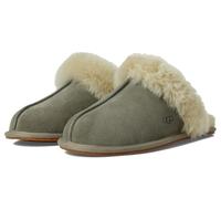 UGG Pantuflas Scuffette II para mujer, Verde musgo/latón apagado, 41 EU