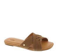 UGG W Kenleigh Slide, Sandalia Mujer, marrón, 36 EU