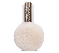 UGG Tasman - Orejeras de piel de oveja para mujer, suaves y auténticas, Castaño, Talla única