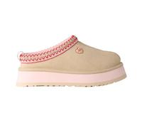 UGG Tazz Love 26 - Zuecos para mujer, con plataforma 37 UE, piel de ante con suela de EVA, pantuflas cómodas