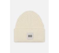 UGG Chunky Rib Beanie W Logo, Nimbus, Talla única para Mujer