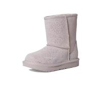 UGG Unisex Kid's Classic Ii Shimmer Sky Fashion Boot, Pale Smoke Rainbow Metallic, 33.5 EU