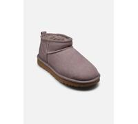 UGG Botas de Piel Classic Ultra Mini Lila