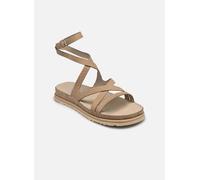 UGG W Goldengaze Embossed Ankle Wrap 37 Beige