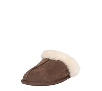 UGG Zapatillas de casa 'Scuffette' marrón / blanco lana, Talla 40