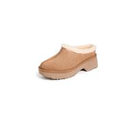 UGG Zuecos de Piel New Heights Cozy marrón
