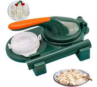 UGIF Dumpling Skin Maker Dumpling Moulds, Empanadillas Maquina, con Rodillo de Amasar, Dumpling Wrapper Maker para La Cocina del Hogar, para Hacer Empanadillas Manual de Pasteles