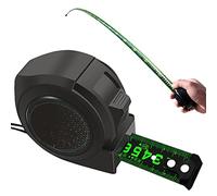 UGIF Measurement Tape, 5/10 M Cinta Métrica de Acero Fluorescente, Herramientas Cintas Métricas Duraderas, Flexómetro AutoLock, Cinta Ancha, Anti Caída, Adecuado para Ingenieros