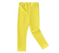 Ugitopi Niñas Invierno Grueso Cálido Pantalones Largos Leggings Forrados De Lana Legging De Algodón Térmicos (Yellow 130)