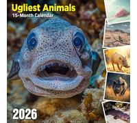 Ugliest Animals 2026 Calendar: Unusual creatures that redefine beauty in nature