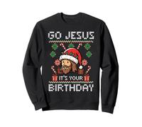 Ugly Christmas Go Jesus It's Your Birthday Xmas Men Women Kid Sudadera