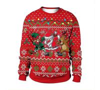 Ugly Christmas Sweaters with Fun 3d Print - Perfect for Christmas & Birthday Party