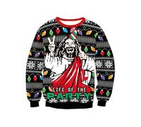 Ugly Christmas Sweaters with Fun 3d Print - Perfect for Christmas & Birthday Party