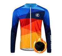 UGLY FROG 2015 Ropa de Ciclismo Hombres Mangas largas Bolsillos cálidos Lana de Invierno Alta Elasticidad