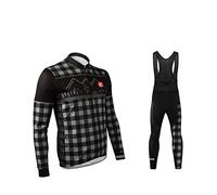 UGLY FROG 2016 Manga Larga Maillot+Bib Pantalones Cortos Bodies Ciclismo De Hombre Autumn with Fleece Style Ropa De Triatlon Transpirables Cycling Sets HDZ26