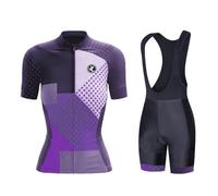 UGLY FROG 2025 Manga Corta Jersey de Ciclo Bici del Camino para Mujer, Conjunto Ropa Al Aire Libre Transpiración para La Bicicleta
