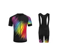 UGLY FROG Bike Wear De Manga Corto MTB Maillot+Bib Pantalones Cortos Ciclismo Hombre Bodies Tights with Gel Pad Summer Style Actualización de Estilo Equipacion Ciclista FDXDT03