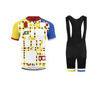 UGLY FROG Bike Wear De Manga Corto MTB Maillot+Bib Pantalones Cortos Ciclismo Hombre Bodies Tights with Gel Pad Summer Style Actualización de Estilo Equipacion Ciclista FDXDT03