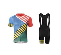 UGLY FROG Bike Wear De Manga Corto MTB Maillot+Bib Pantalones Cortos Ciclismo Hombre Bodies Tights with Gel Pad Summer Style Actualización de Estilo Equipacion Ciclista FDXDT03