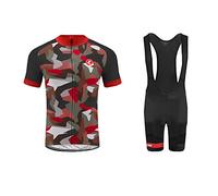 UGLY FROG Bike Wear De Manga Corto MTB Maillot+Bib Pantalones Cortos Ciclismo Hombre Bodies Tights with Gel Pad Summer Style Actualización de Estilo Equipacion Ciclista FDXDT03