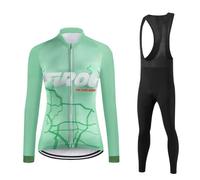 UGLY FROG Maillot De Ciclismo para Mujer, Secado, Elástico Agarrar El Terciopelo,Invierno Cómodo, Camiseta Manga Larga 77ESRONGDBNV02