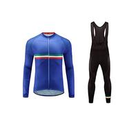 UGLY FROG Manga Larga Maillot+Bib Pantalones Cortos Bodies Ciclismo De Hombre Autumn with Fleece Style Ropa De Triatlon Transpirables Cycling Sets HDZ17