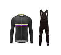 UGLY FROG Manga Larga Maillot+Bib Pantalones Cortos Bodies Ciclismo De Hombre Autumn with Fleece Style Ropa De Triatlon Transpirables Cycling Sets HDZ17