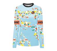 UGLY FROG Manga Larga Ropa de Ciclismo Mujer Maillot de Descenso Enduro del de Locomotora de Bicicleta Todoterreno MTB Jersey SJFWK03