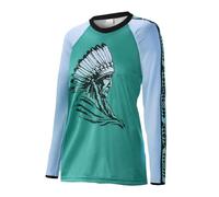 UGLY FROG Manga Larga Ropa de Ciclismo para Mujer Maillot de Descenso Enduro del de Locomotora de Bicicleta Todoterreno MTB Jersey SJFWK01
