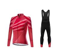 UGLY FROG MTB Bike Wear Cycling Jersey Long Sleeve Women Bike Suits Long Bib Pant with Gel Pad Winter Triathlon Clothing