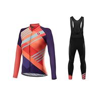 UGLY FROG MTB Bike Wear Cycling Jersey Long Sleeve Women Bike Suits Long Bib Pant with Gel Pad Winter Triathlon Clothing