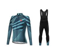 UGLY FROG MTB Bike Wear Cycling Jersey Long Sleeve Women Bike Suits Long Bib Pant with Gel Pad Winter Triathlon Clothing