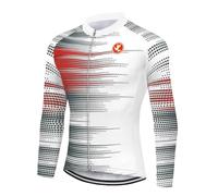 UGLY FROG Plaid Malerei Designs Winter MTB Radsport Trikots Shirts für Herren Pro Thermo Lang