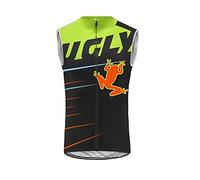 UGLY FROG ZR11THMa Chalecos Ciclismo Invierno Chaleco para Hombre, Camiseta sin Mangas, Reflectante, 3 Bolsillos, Tops