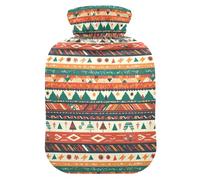 Ugly Sweater Merry Christmas - Bolsa de agua caliente con cubierta suave, bolsa de compresión caliente de 1 litro para artritis