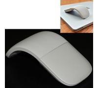 UGpine Arc Mouse para Microsoft Surface Arc Mouse FHD-00001 Mouse portátil plegable con ordenadores Windows/Mac (blanco, 1 unidad), pequeño, Z-423
