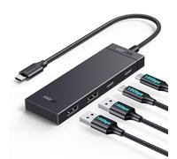 UGREEN 10Gbps Hub USB C 3.2 Gen 2 Adaptador Tipo C a Multipuertos | Compatible con iPhone 18 Pro Max MacBook Pro Air iPad Surface Galaxy S25