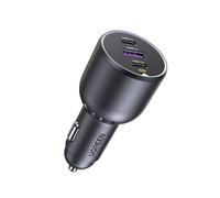 UGREEN 130W caricatore rapido per auto 3 porte grigio