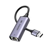 UGREEN 2.5G Adaptador Ethernet USB 3.0 a RJ45 Tarjeta de Red 2500 Mbps LAN | Aluminio Plug and Play en Windows 11 MacOS Compatible con PC Portátil Enrutador NAS