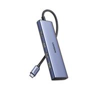 Ugreen - 20956A hub de interfaz USB Tipo C 5000 Mbit/s Plata