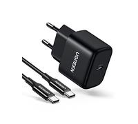 UGREEN 25W Cargador USB C Rápido Cargador Tipo C Retracompatible 20W Admite PPS PD 3.0 QC4.0 con 2M Cable Compatible con Galaxy S22 S21 S20 Note 20 Note 10 Note 9 iPhone 13 12 Xiaomi Mi11