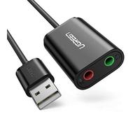 Ugreen 30724 Tarjeta de Sonido 2.0 Canales USB