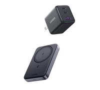 UGREEN 30W GAN Cargador USB C con 3 Puertos y 60W Cable USB C 1M